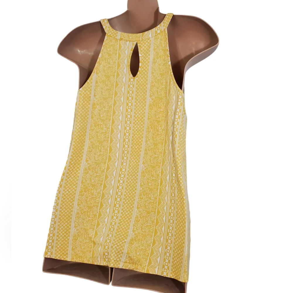 Torrid Hi Neck A-Line Keyhole Back Bohemian Tank Top Women’s 2X ~  Pre-Owned - Picture 7 of 11